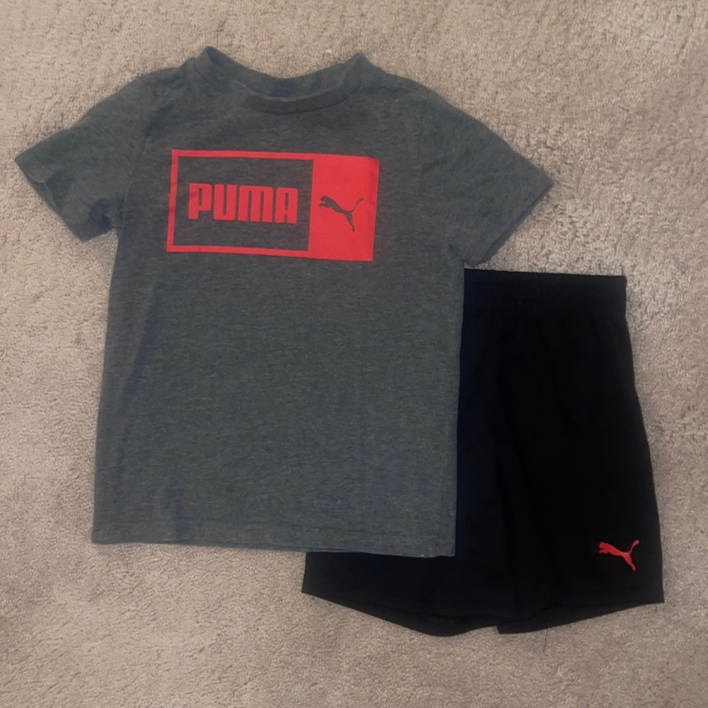 Boy's PUMA Shorts Set